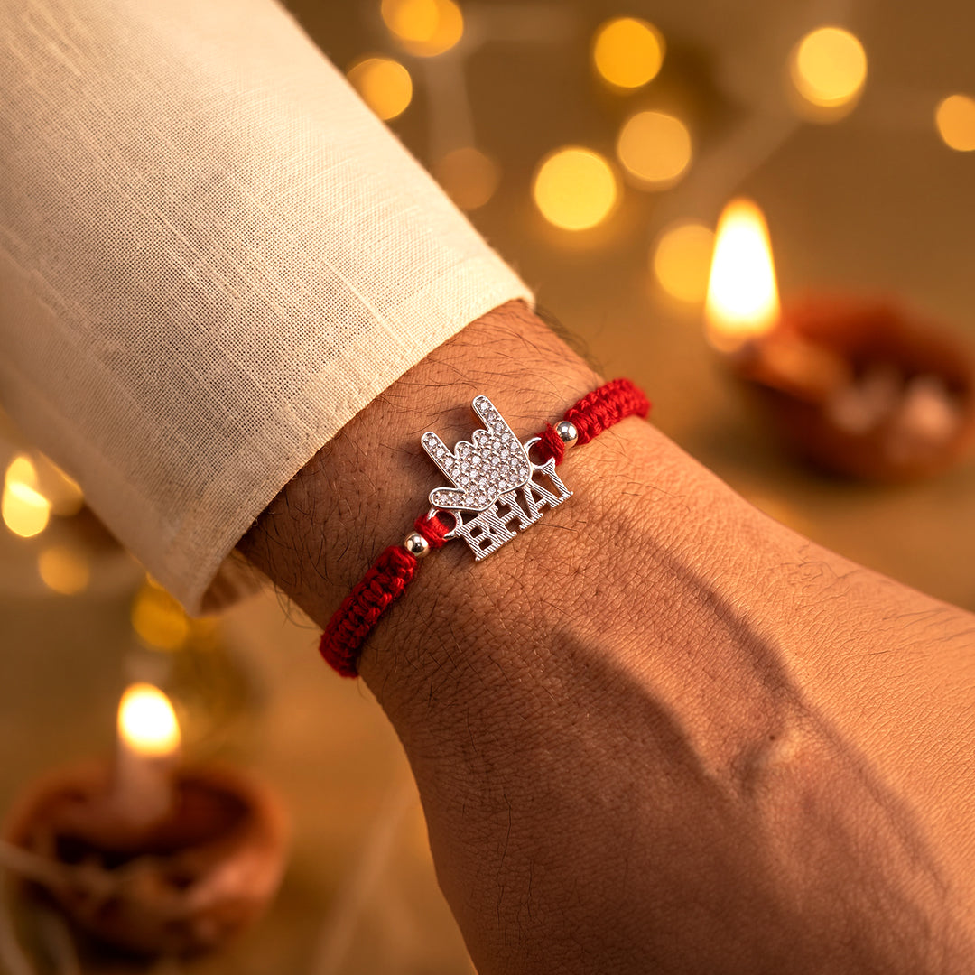 Bhai Hand Charm Rakhi